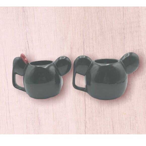 Disney Mickey & Minnie 3D Sculpted 14oz Head Mugs - Picture 2 of 4